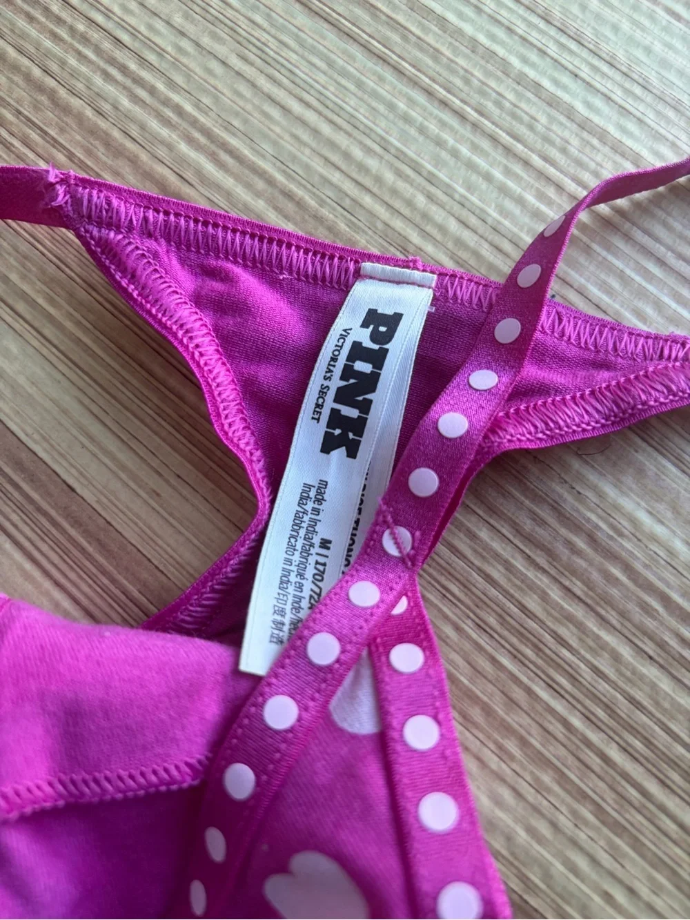 Victoria’s Secret PINK Extra Low Rise Cotton Thong